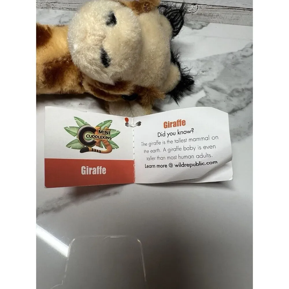 Wild Republic Giraffe Plush‎ Stuffed Animal - Picture 5 of 6